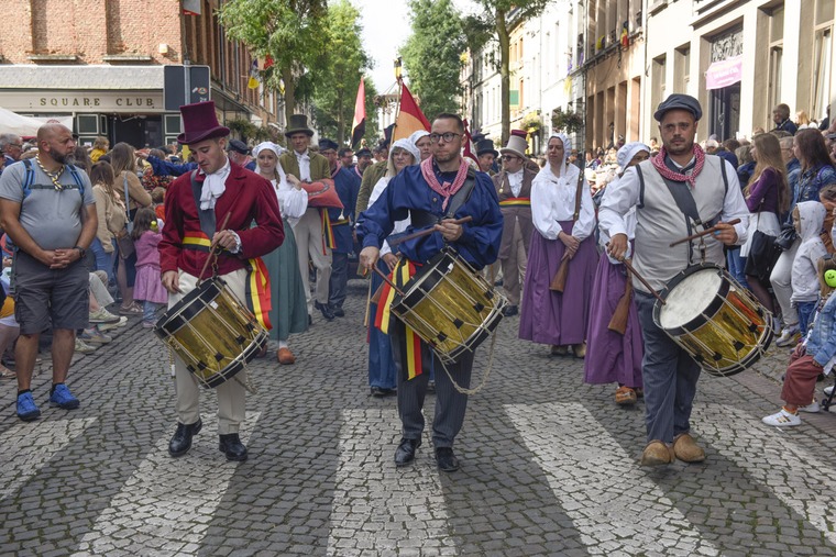 Musiciens du canon du Mont Sarah Ducasse d'Ath