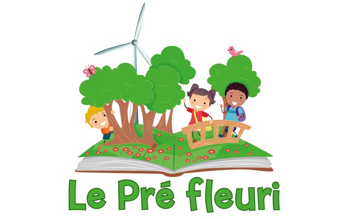 logo de "Le Pré fleuri"