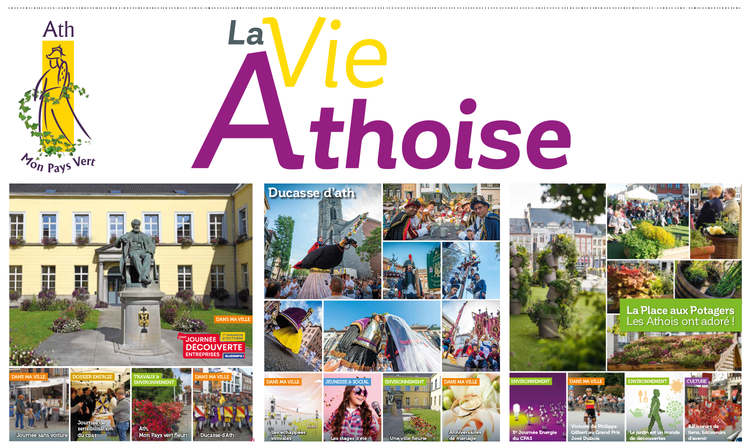 3 magazines "La Vie Athoise"