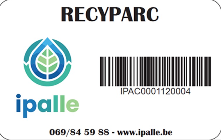 carte IPALLE "recyparc"