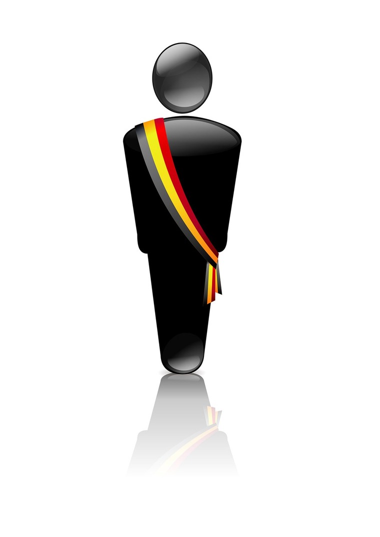 représentation d'un bourgmestre belge